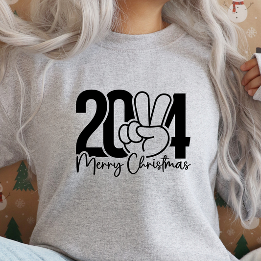 2024 Christmas SVG | Merry Christmas SVG | Happy New Year SVG | Instant Download for Cricut & Silhouette | Perfect for Holiday Shirts and Crafts