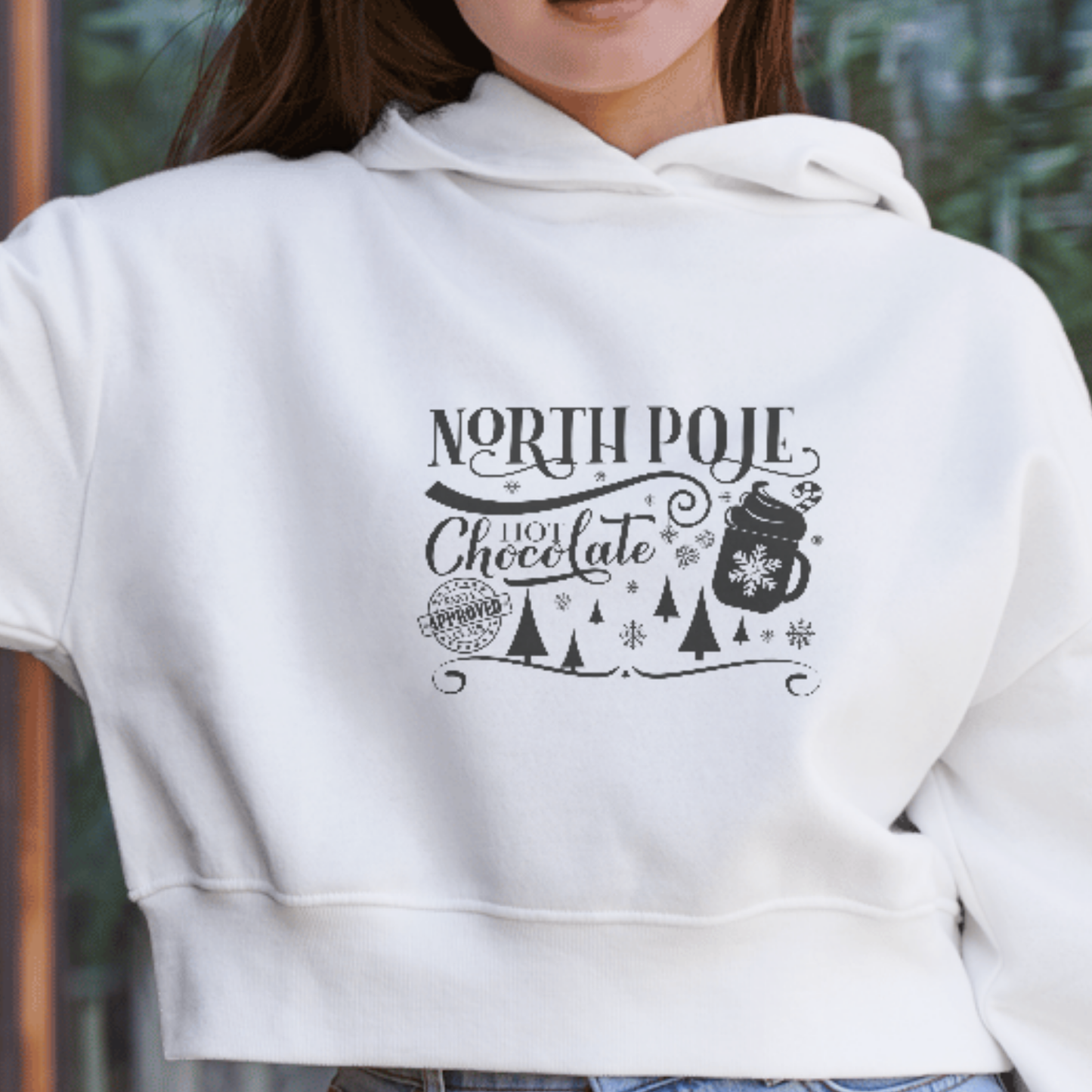 North Pole Hot Chocolate SVG | Christmas SVG | Santa Claus Approved | Instant Download for Cricut & Silhouette