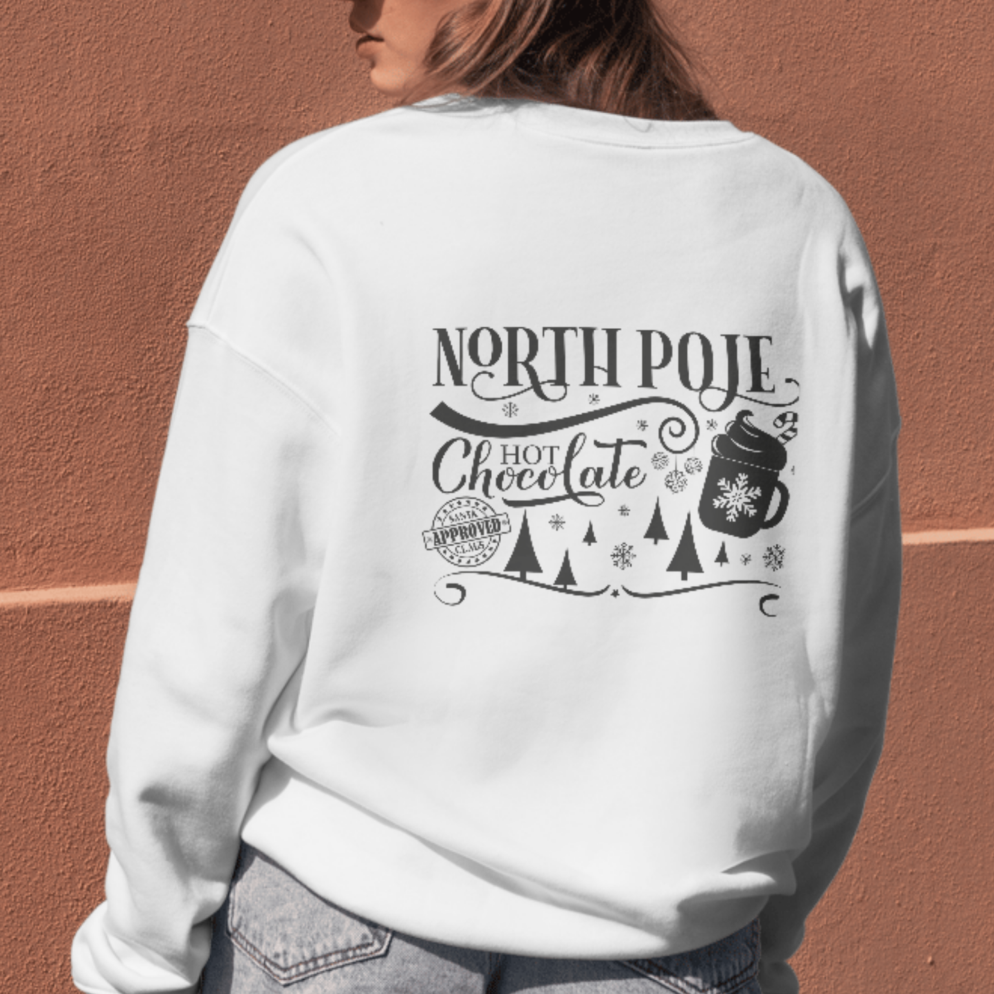 North Pole Hot Chocolate SVG | Christmas SVG | Santa Claus Approved | Instant Download for Cricut & Silhouette