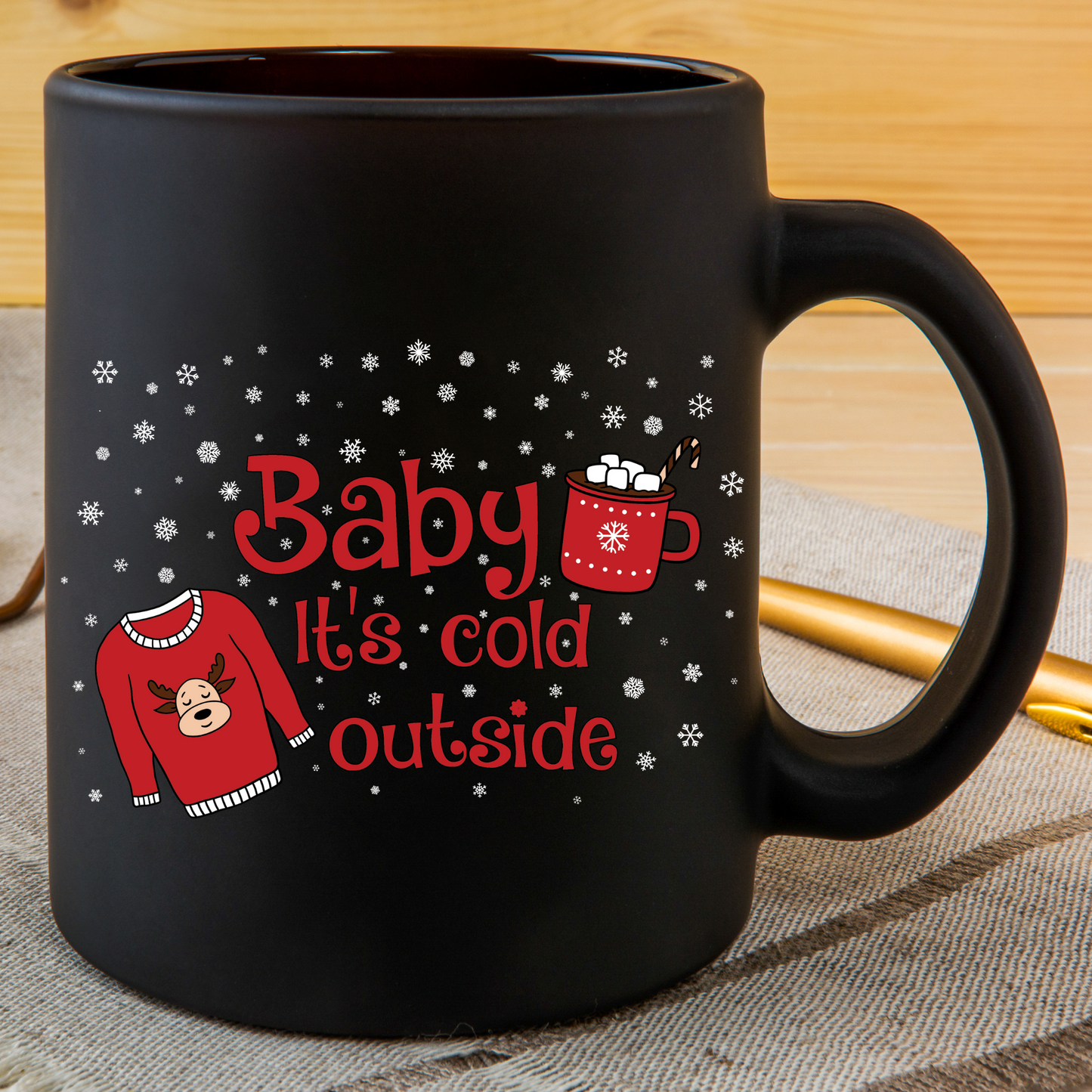 Baby Its Cold Outside Svg | Winter Baby It's Cold Outside T-shirt Design | Christmas svg | Snow T-shirt SVG | Winter svg | Winter Baby its Cold outside digital cut file