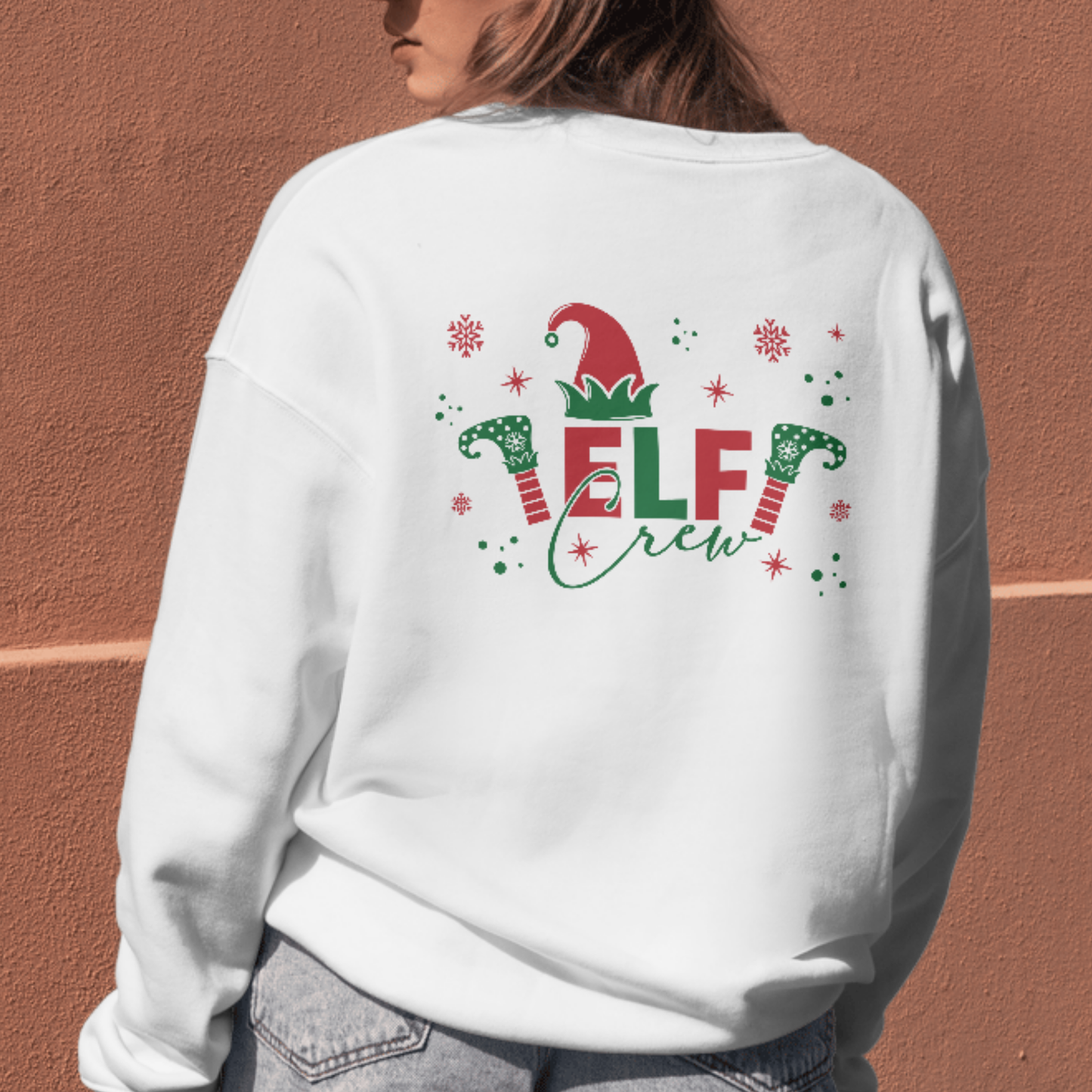 Elf Crew SVG | Christmas Elf Squad Cut File | Instant Download for Cricut & Silhouette | Perfect for Kids Holiday Shirts & Winter Family Apparel