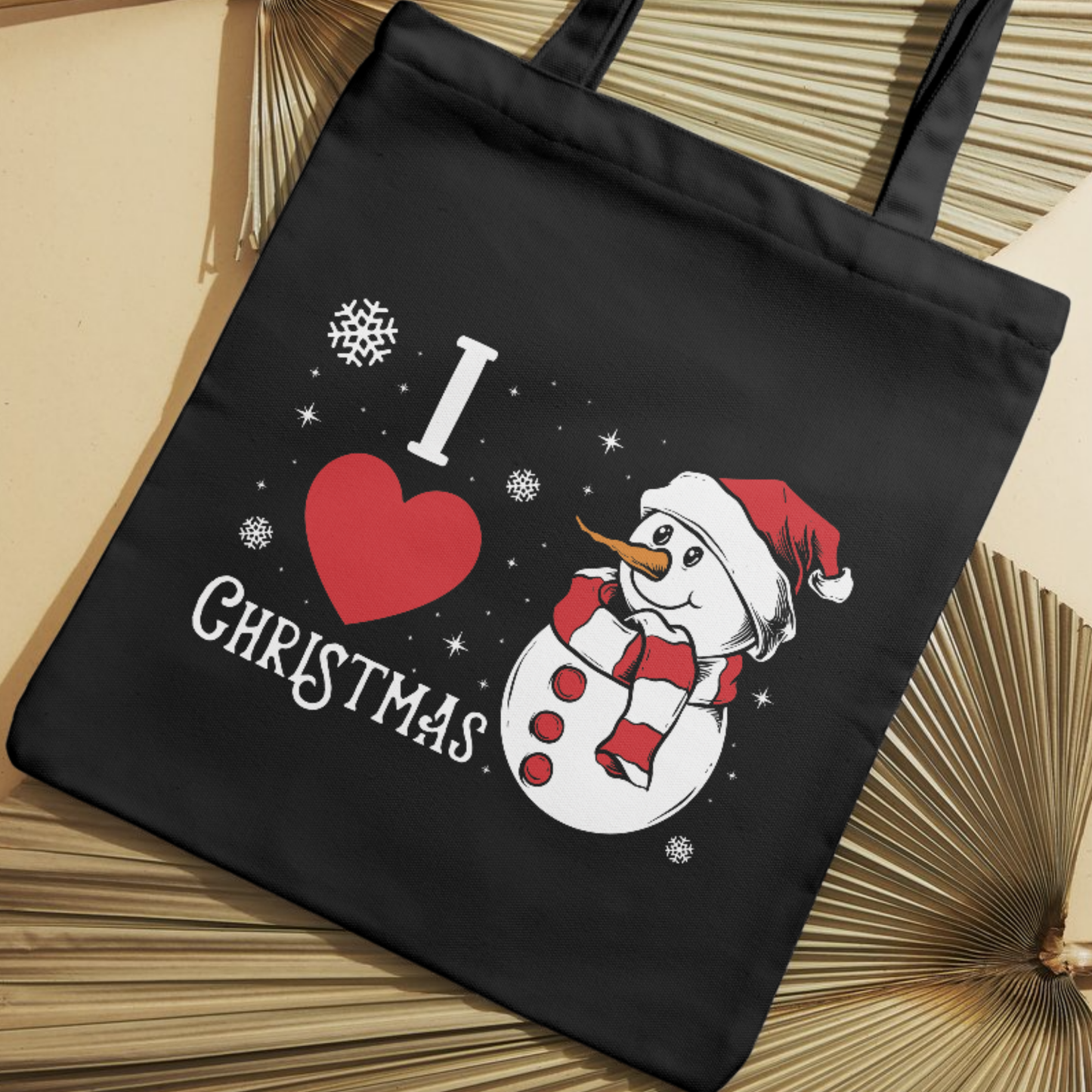 I Love Christmas Snowman SVG | Winter Wonderland SVG | Instant Download for Cricut & Silhouette | Holiday Decor & Christmas Shirt Design