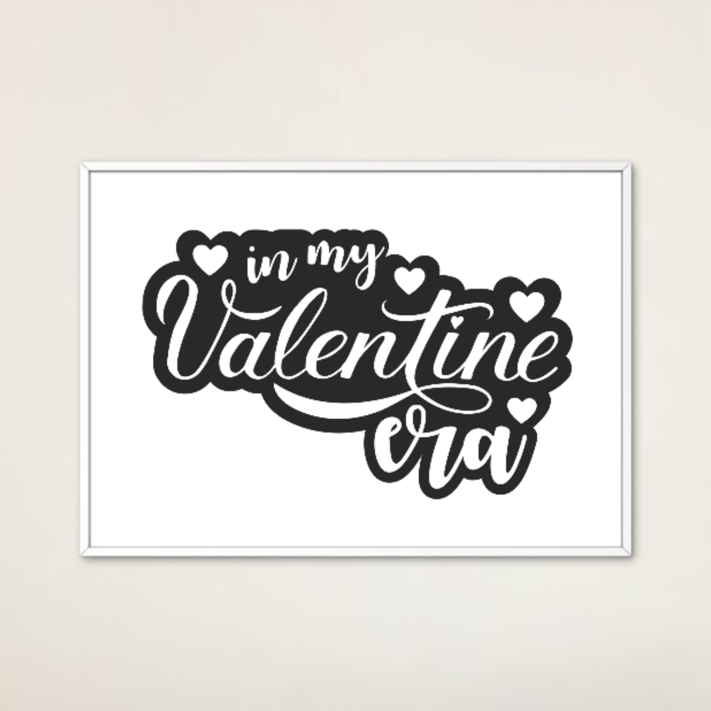 In My Valentine Era SVG | Vintage Valentine Design | Romantic Love SVG | Valentine’s Day Digital Download for DIY Crafts and Apparel