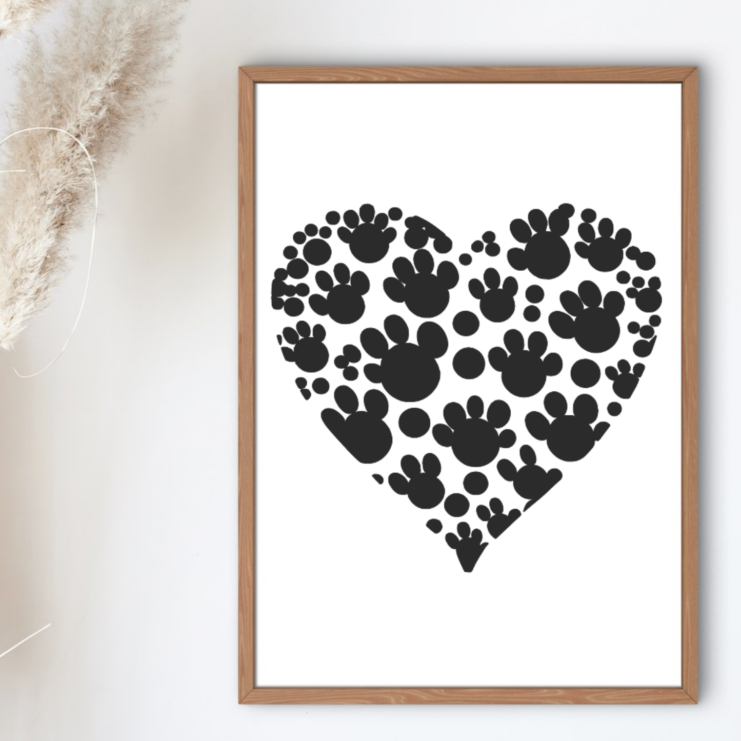 Paw Heart SVG | Dog Cat Valentine's Day Love | Dog Mom Gift | Pet Lover SVG | Personalized Apparel Design | Cricut, Sublimation, Digital Download