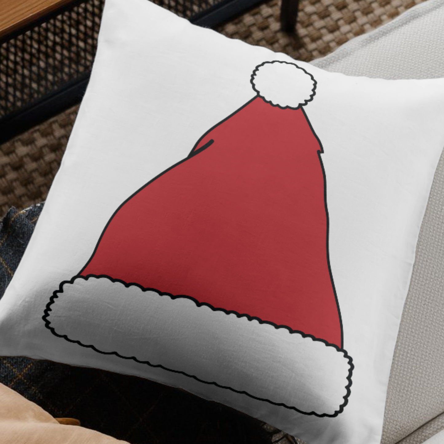 Santa Hat SVG | Christmas Hat SVG | Layered Santa SVG for Cricut & Silhouette | Instant Download for Holiday Crafts