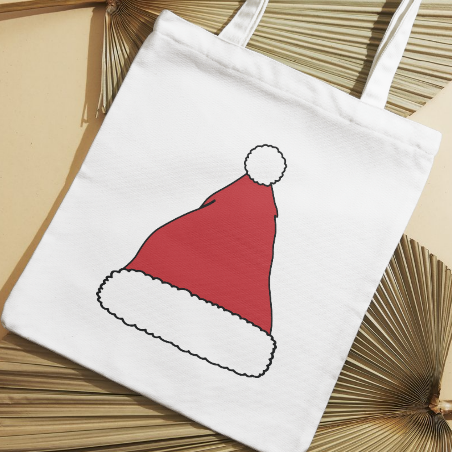 Santa Hat SVG | Christmas Hat SVG | Layered Santa SVG for Cricut & Silhouette | Instant Download for Holiday Crafts