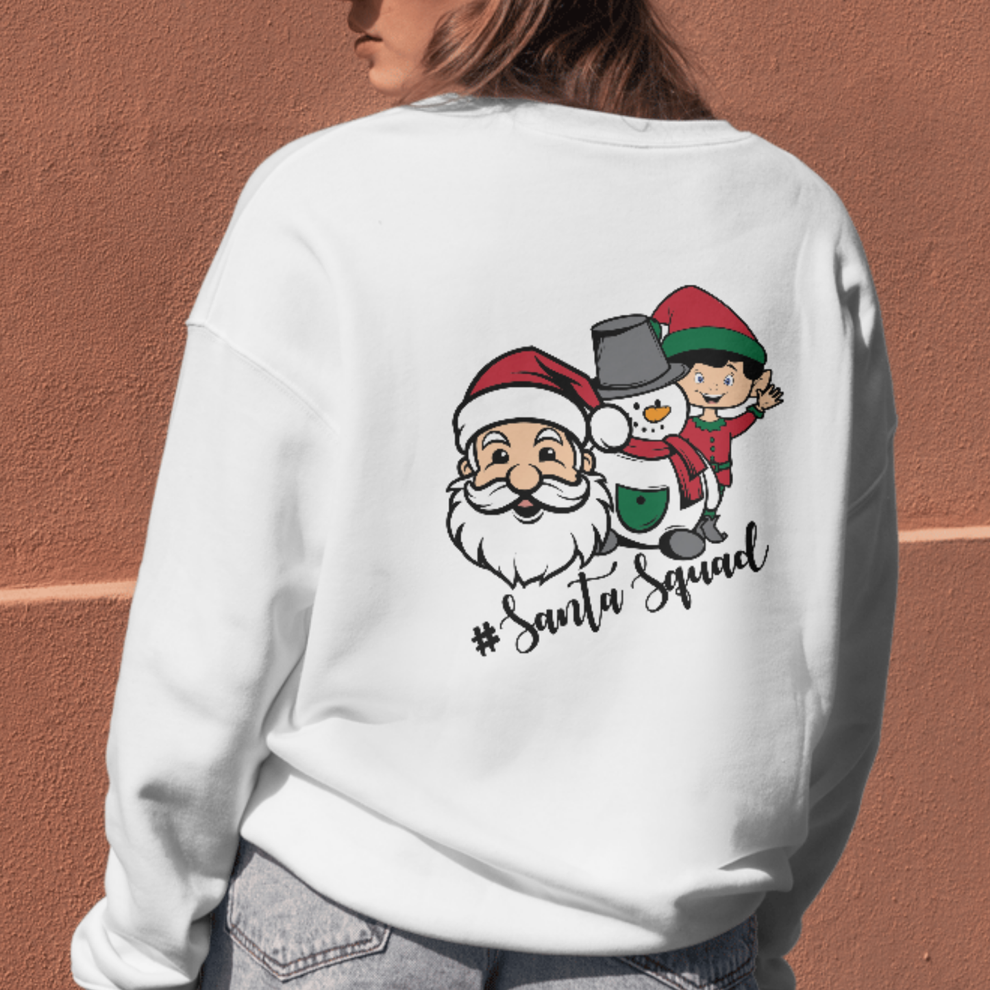 Santa Squad SVG | Christmas Hat Design | Instant Download for Cricut & Silhouette | Perfect for Holiday Shirts & Festive DIY Crafts