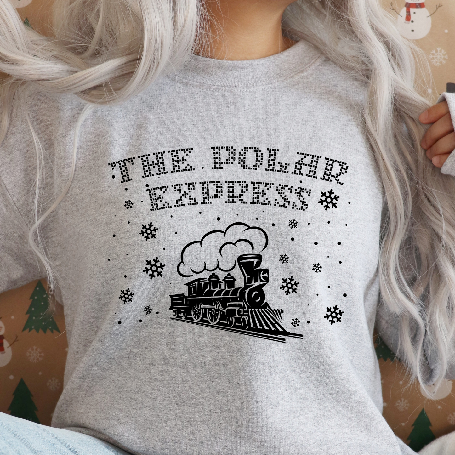 The Polar Express Train SVG | Christmas Express SVG | Farmhouse Christmas Laser Cut File | Digital Download for Holiday Crafts