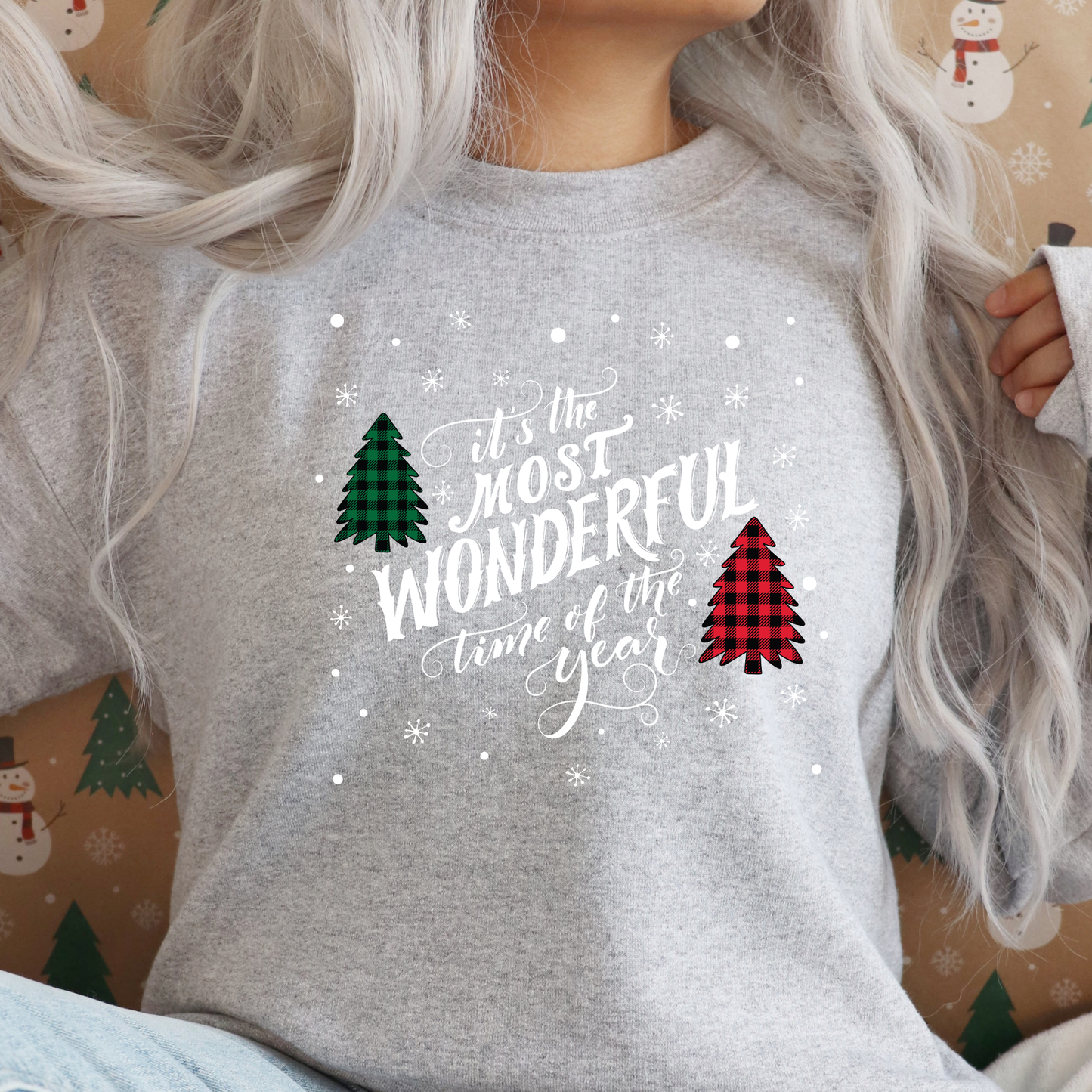 The Most Wonderful Time Of The Year SVG | Christmas Cut File for Cricut & Silhouette | Festive Holiday SVG | Winter SVG Instant Download