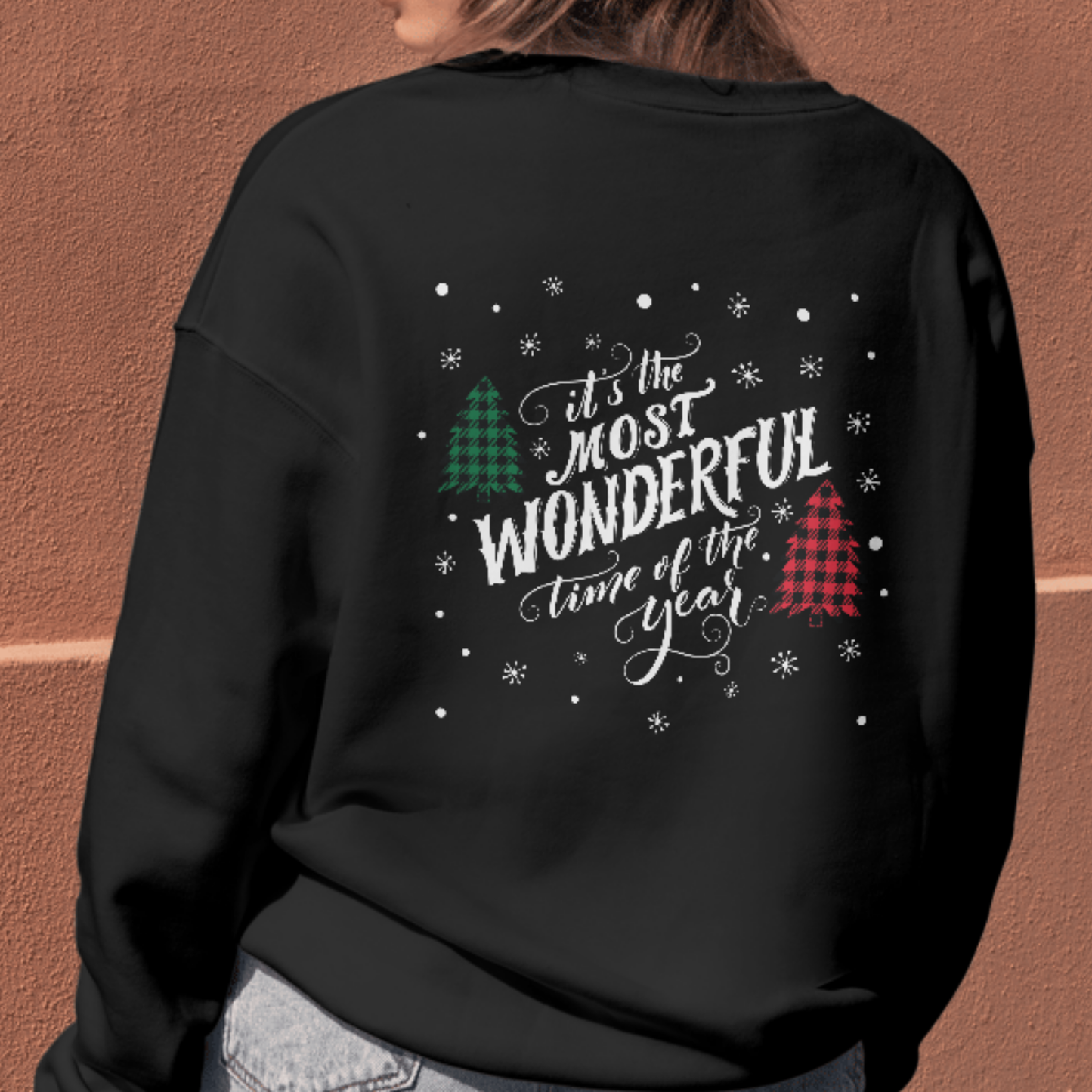 The Most Wonderful Time Of The Year SVG | Christmas Cut File for Cricut & Silhouette | Festive Holiday SVG | Winter SVG Instant Download