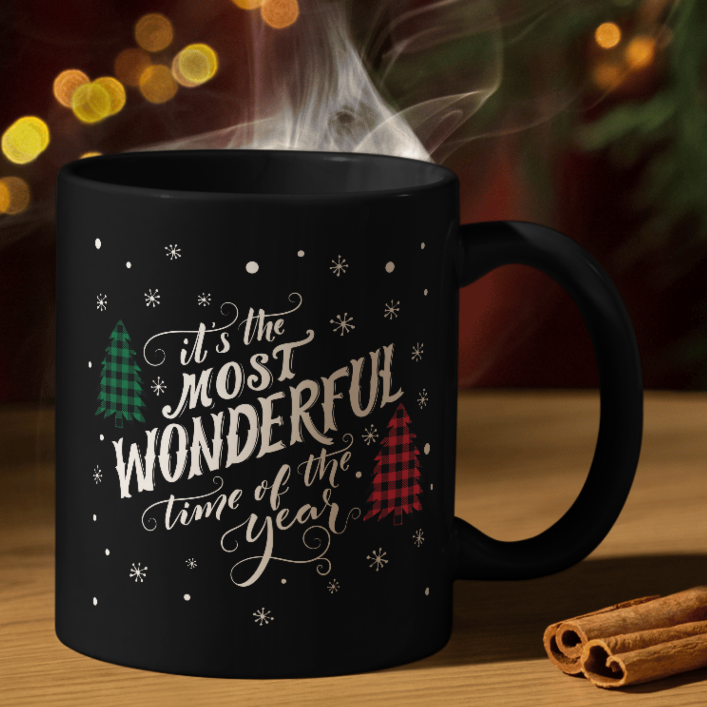 The Most Wonderful Time Of The Year SVG | Christmas Cut File for Cricut & Silhouette | Festive Holiday SVG | Winter SVG Instant Download