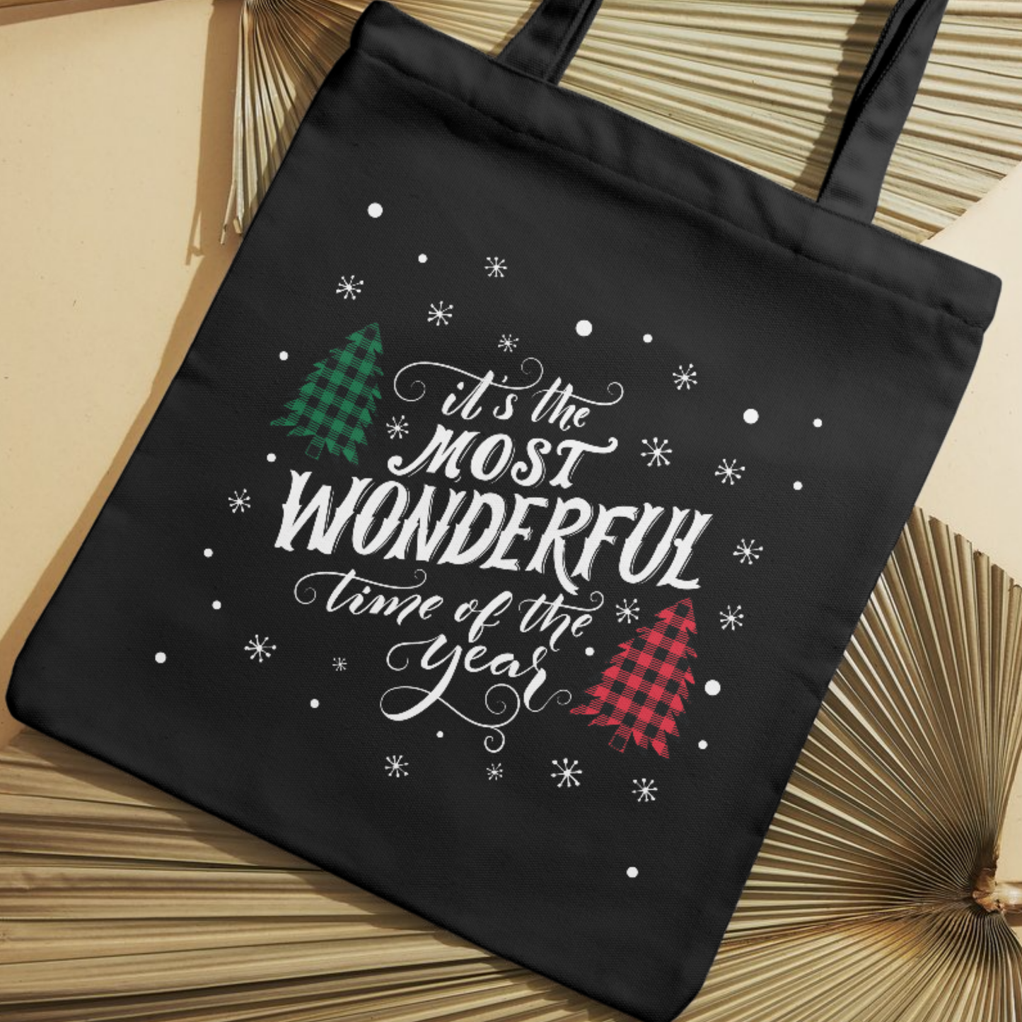 The Most Wonderful Time Of The Year SVG | Christmas Cut File for Cricut & Silhouette | Festive Holiday SVG | Winter SVG Instant Download